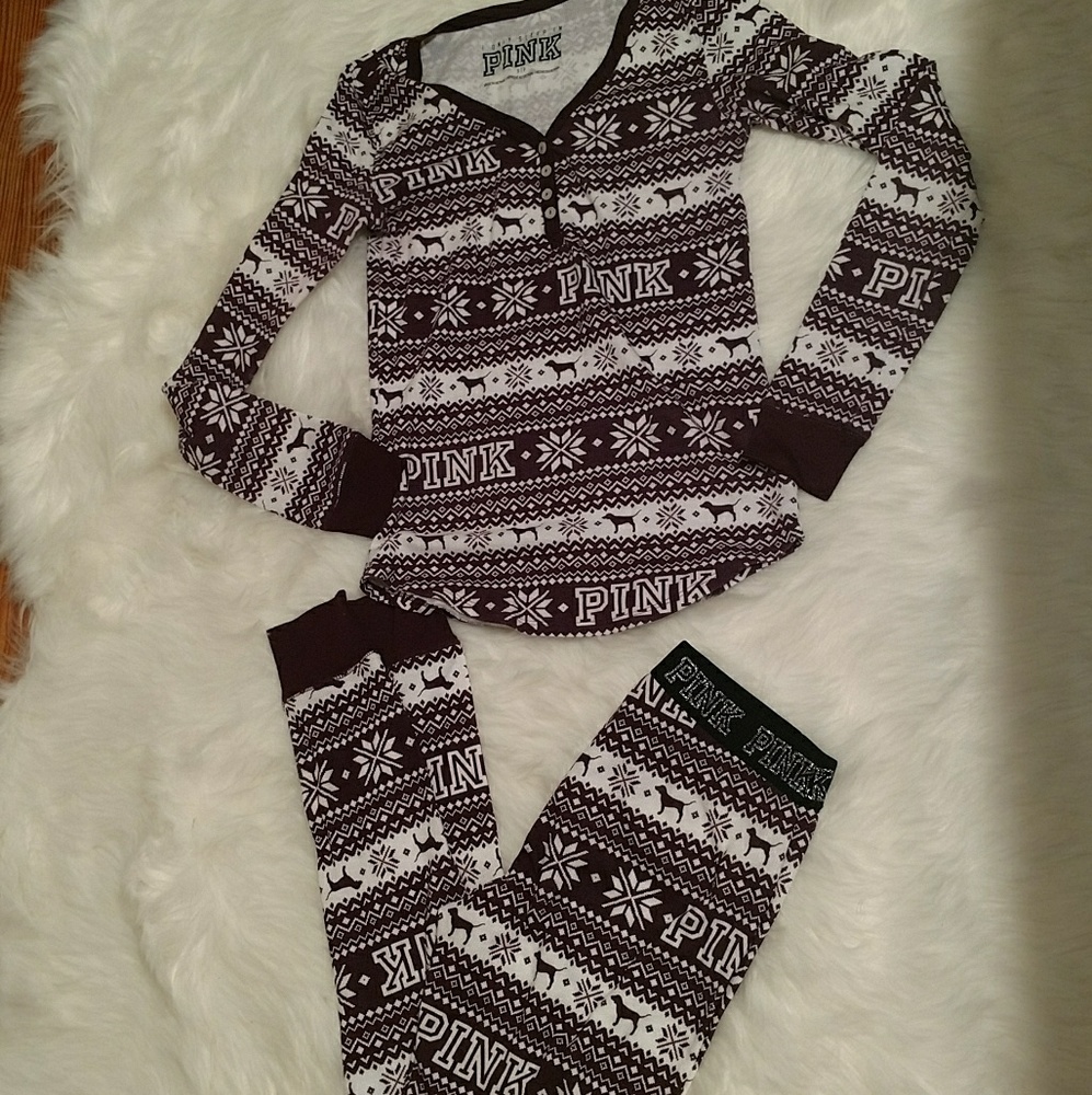 Victoria secret pink pajamas